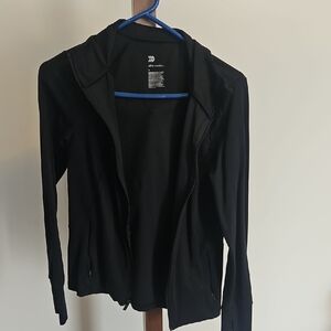 All in Motion Women's Black Zip-Up Jacket Size S
